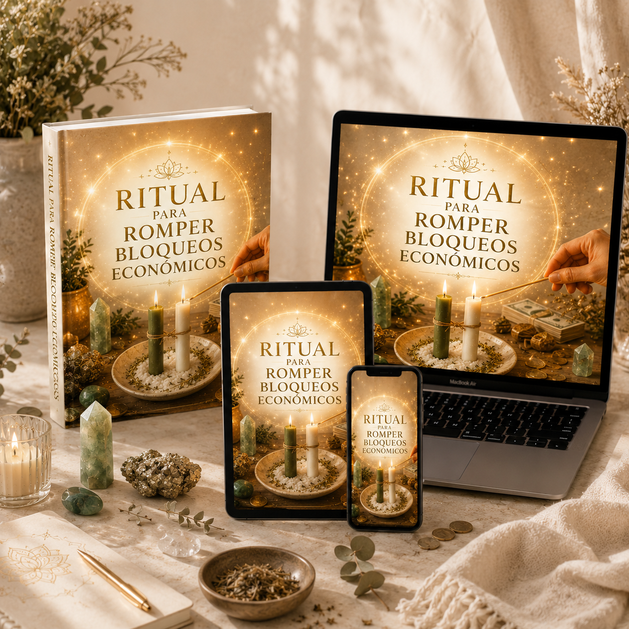 RITUAL PARA ROMPER BLOQUEOS ECONÓMICOS